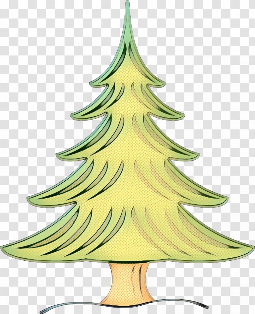 Pine Tree Silhouette - Family - Christmas Ornament Transparent PNG