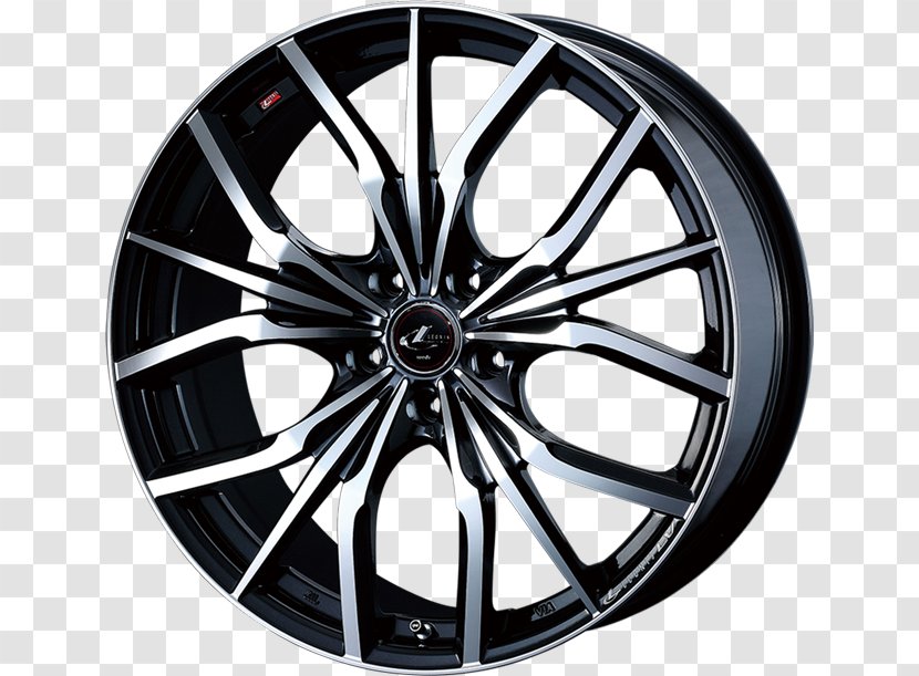 Car Volkswagen Nissan Elgrand Alloy Wheel Enkei Corporation - Automotive Design Transparent PNG