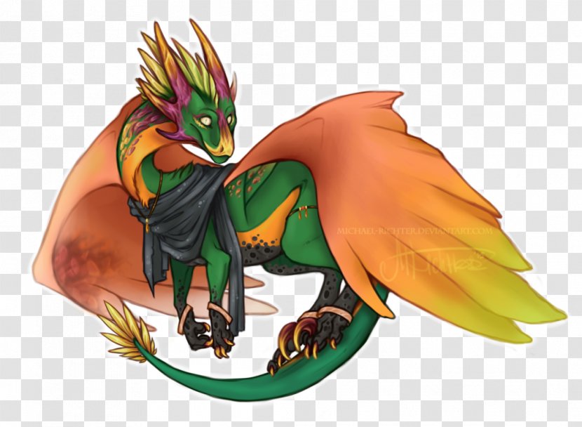 Fauna Cartoon Beak - Mythical Creature - Michael And The Dragon Transparent PNG