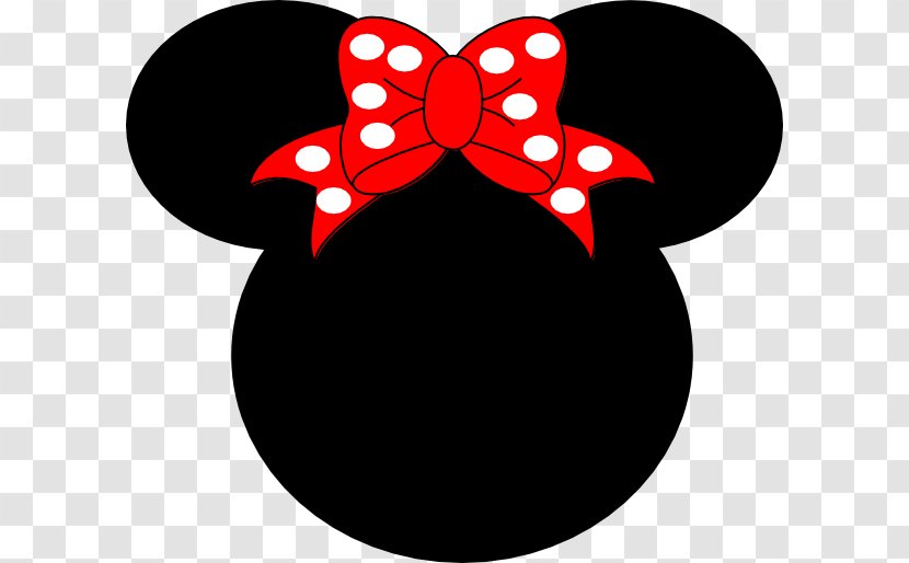 Mickey Mouse Minnie Ear Clip Art - Petal - Silhouette Transparent PNG