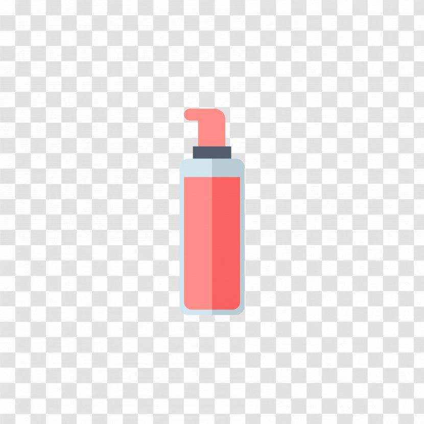 Bottle Red Pattern - Perfume Transparent PNG