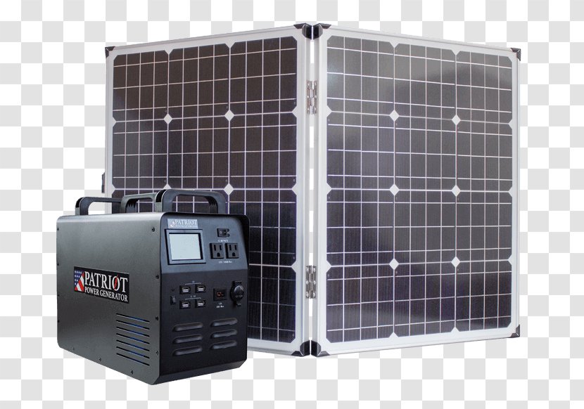 Electric Generator Solar Power Electricity Electrical Grid Engine-generator - Machine - Iron Patriot Transparent PNG