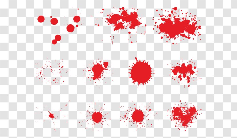 Blood Clip Art - Point - Vector Red Transparent PNG