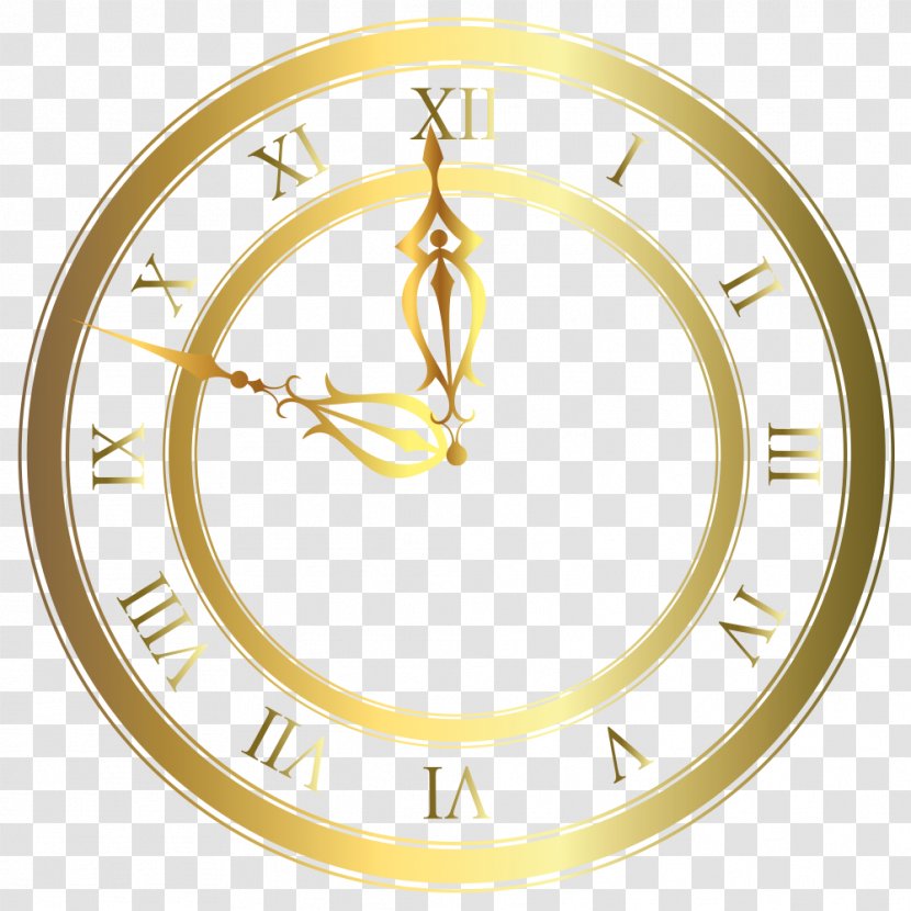 Clock Clip Art - Area - Simple Cliparts Transparent PNG