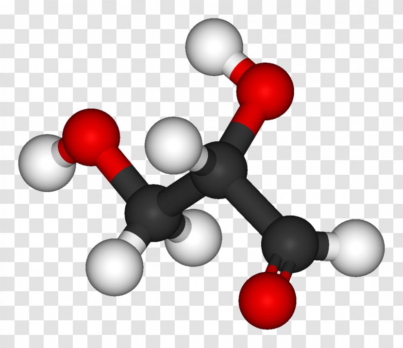 Glyceraldehyde Chirality Stereoisomerism Molecule - Threedimensional Space - Solid Geometry Transparent PNG
