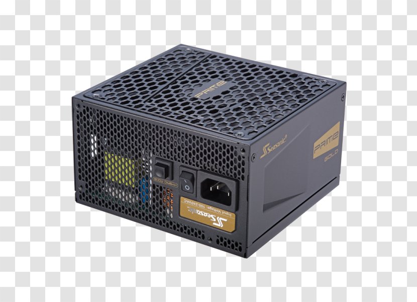 Power Supply Unit Seasonic PRIME Ultra 80+ Gold Full Modular 135mm F Sea Sonic Prime SSR-750TD Active PFC F3 - Electronic Device - 750 Watt 80 PlusOthers Transparent PNG