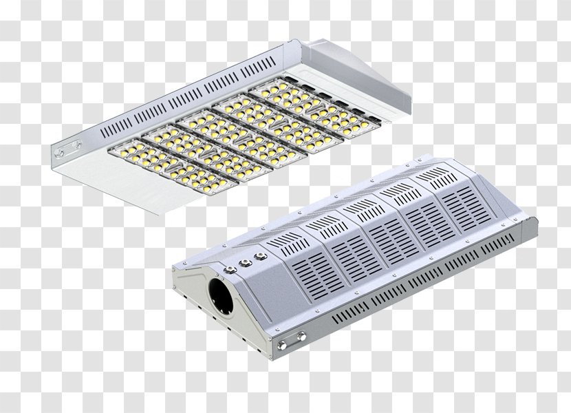 LED Street Light Light-emitting Diode Lamp - Floodlight - Streetlight Transparent PNG