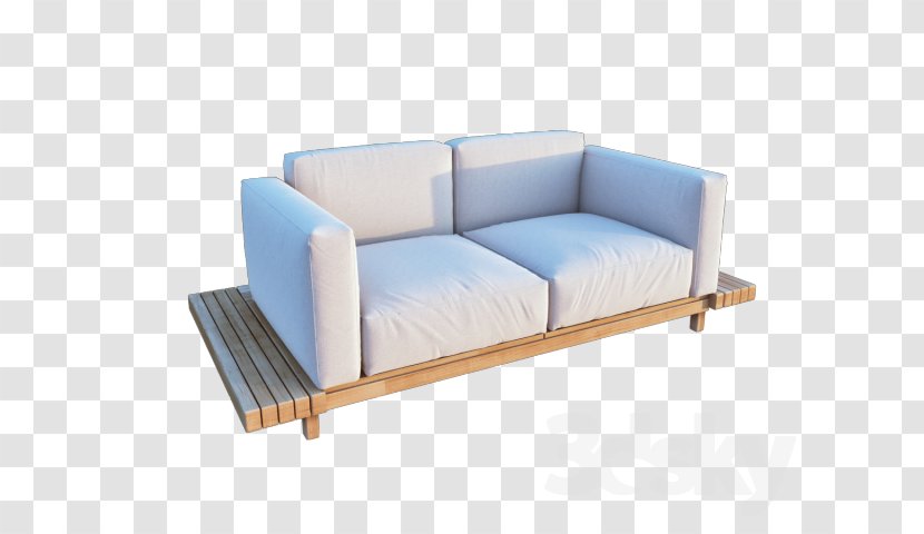Sofa Bed Loveseat Couch - Wood Transparent PNG
