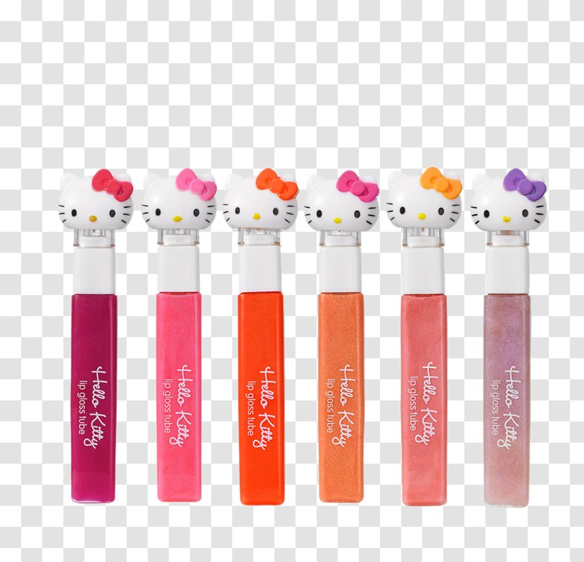 Hello Kitty Color Light - 6 Colors Lip Gloss Transparent PNG