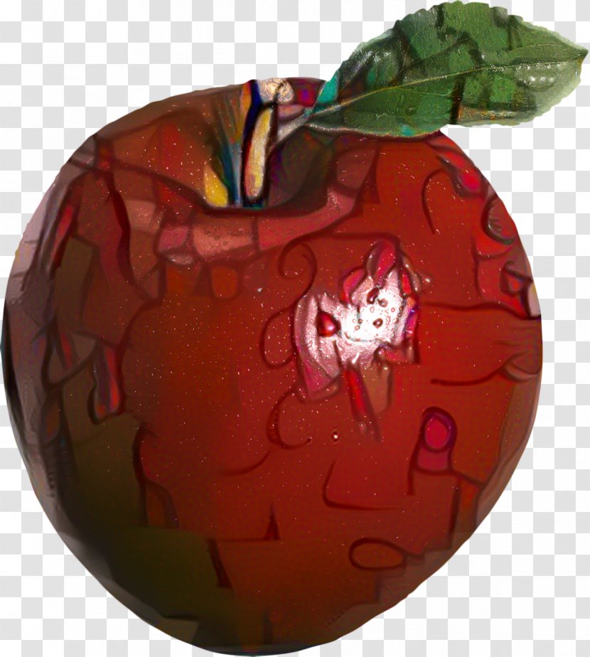 Red Christmas Ornament - Malus Pomegranate Transparent PNG