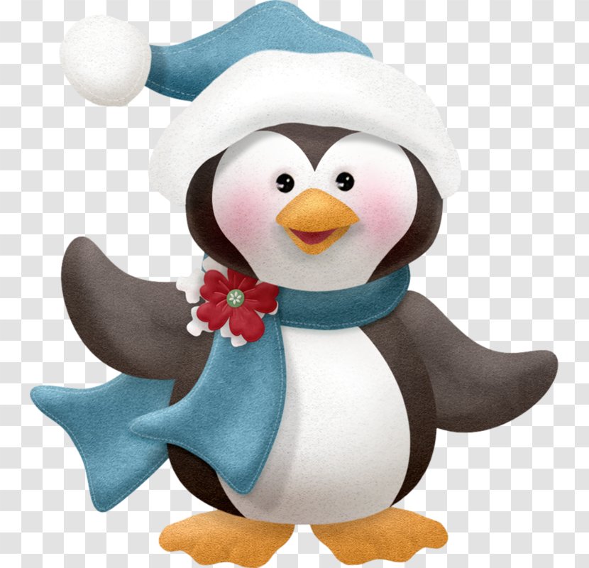 Penguin Christmas Card Advent Clip Art - Baby Transparent PNG