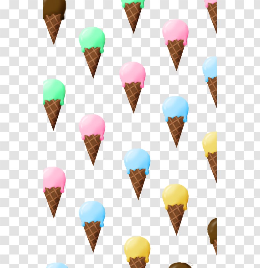 Ice Cream Cones Barquilla - Deviantart - Pattern Transparent PNG