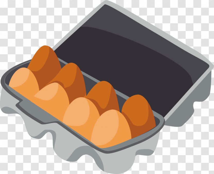Chicken Egg - Orange - Vector Eggs Transparent PNG