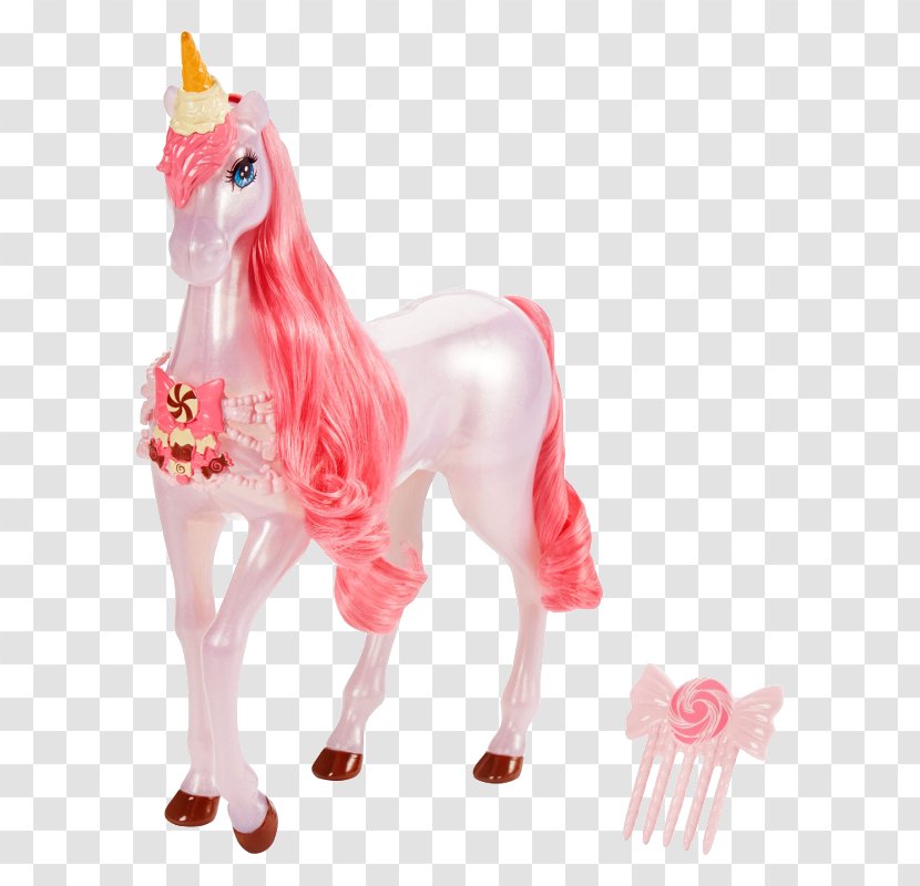 Amazon.com Barbie: Dreamtopia Doll Unicorn - Fictional Character - Barbie Transparent PNG