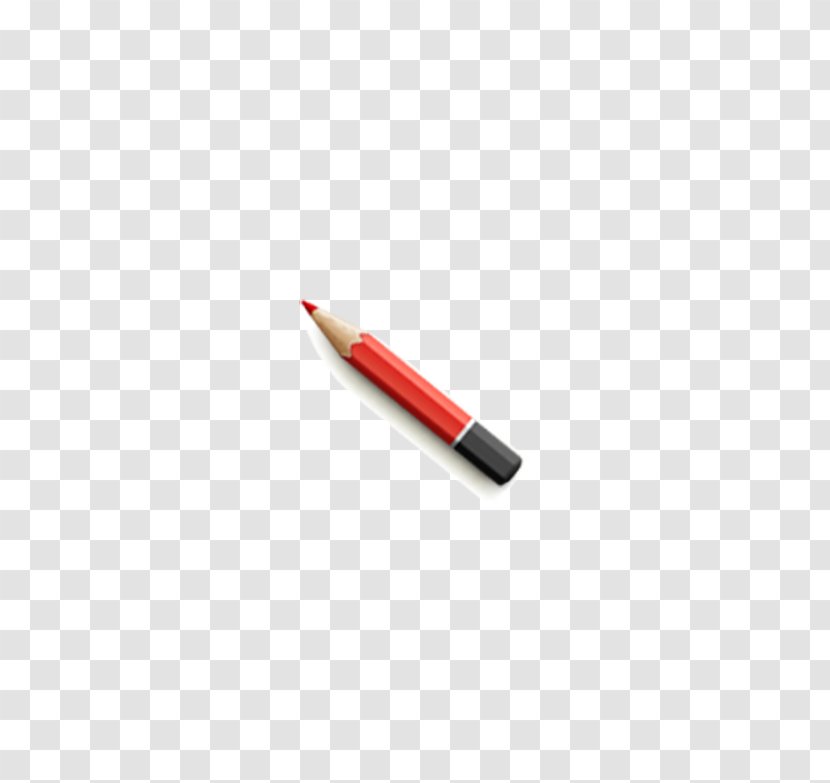 Material Angle Pattern - Red - Cartoon Pencil Transparent PNG