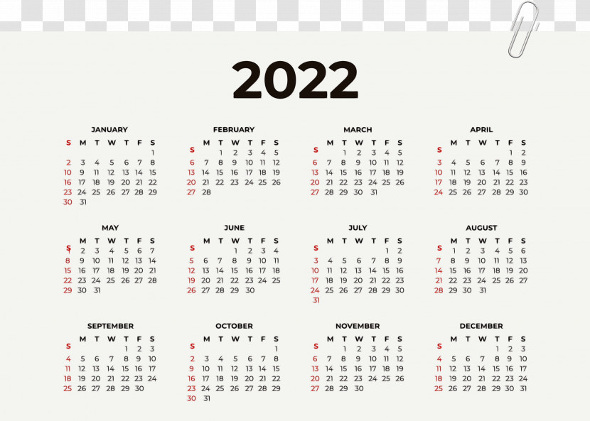 Calendar System Calendar Year 2022 Print Calendar 2022 Coloring Planner Transparent PNG