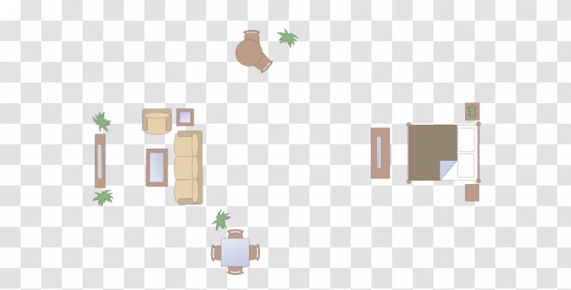 Brand House - Furniture Floor Plan Transparent PNG