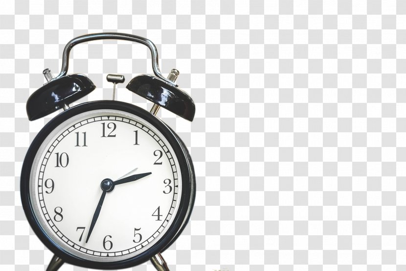 Alarm Clock Device Timer - Time - Simple Black Transparent PNG