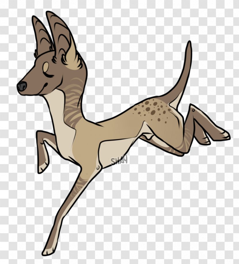 Dog Breed Horse Deer Mammal - Tail Transparent PNG