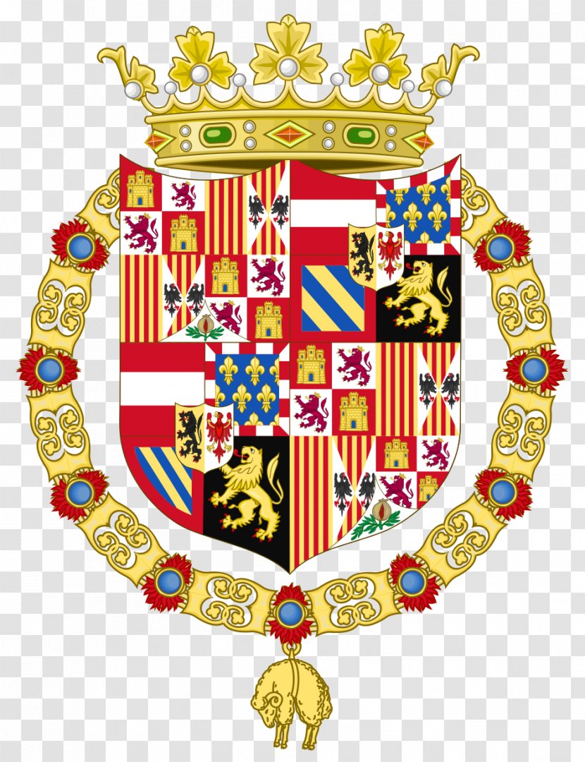 Coat Of Arms Spain Duchy Milan Monarch - Spanish Transparent PNG