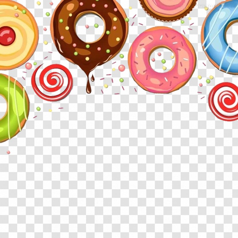 Doughnut Chocolate Dessert Cake - Glaze - Donuts Taste Transparent PNG