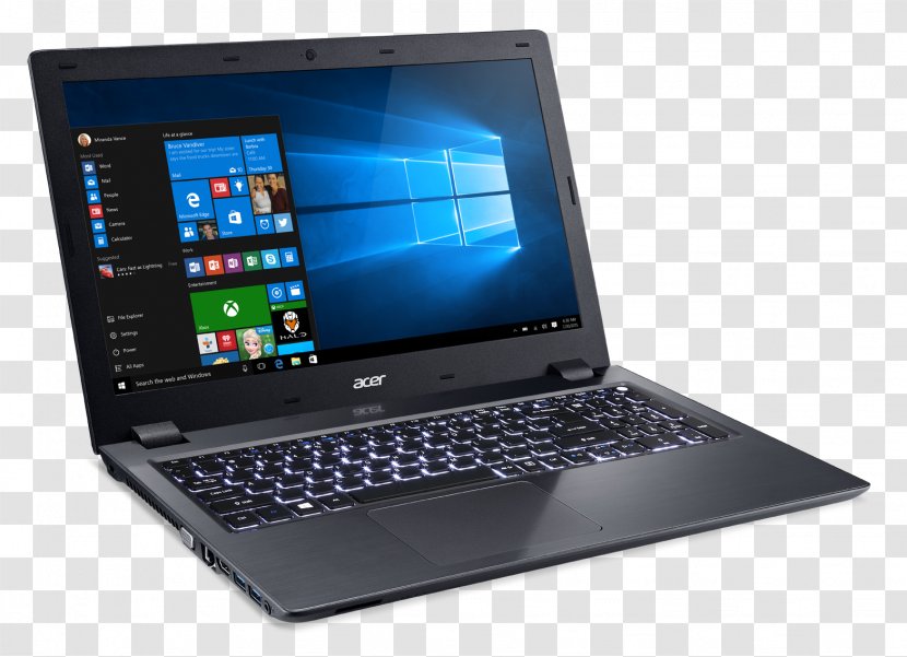Laptop Acer Aspire Intel Core Computer Transparent PNG