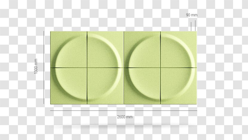 Circle Green Angle - Water Absorbent Stone Transparent PNG
