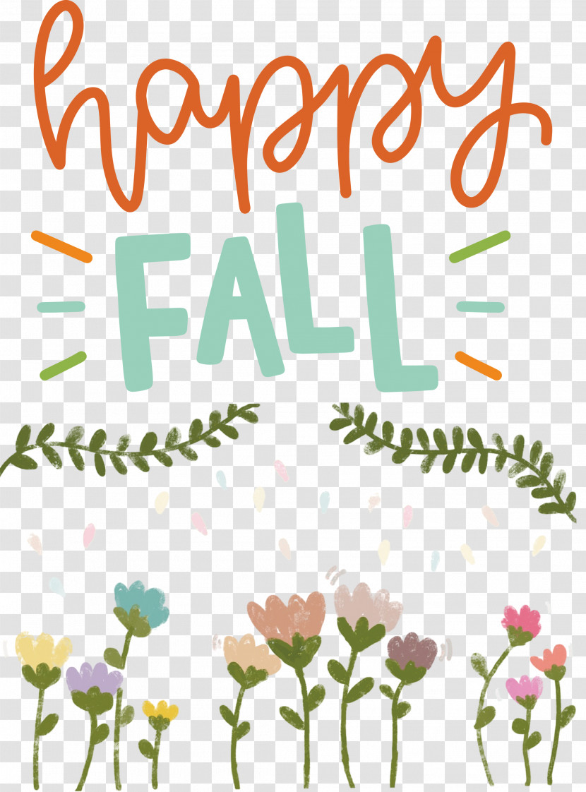 Happy Fall Transparent PNG