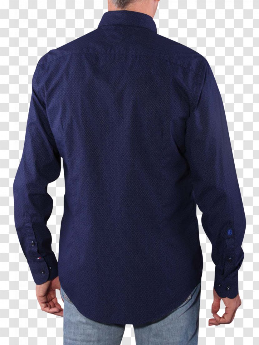 Dress Shirt Neck - Cobalt Blue Transparent PNG