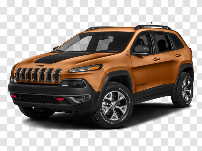 2018 Jeep Cherokee Trailhawk Car Chrysler Dodge - Brand Transparent PNG