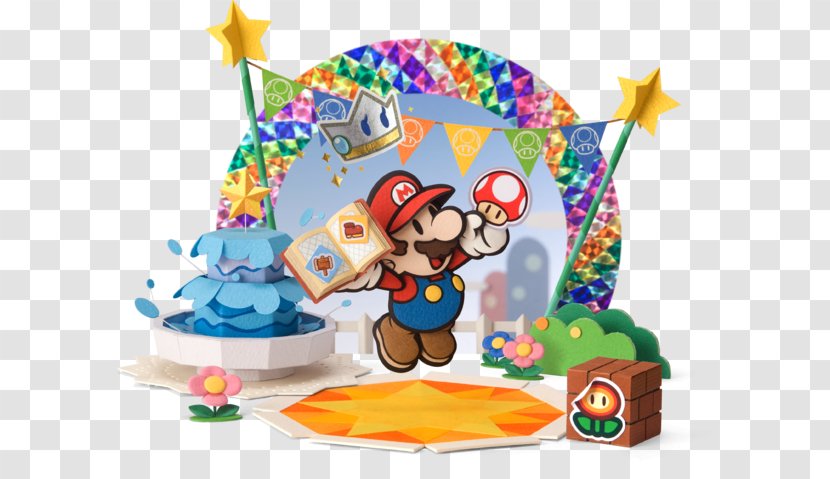 Paper Mario: Sticker Star The Thousand-Year Door Nintendo 3DS - Mario - Calling Wii Review Transparent PNG