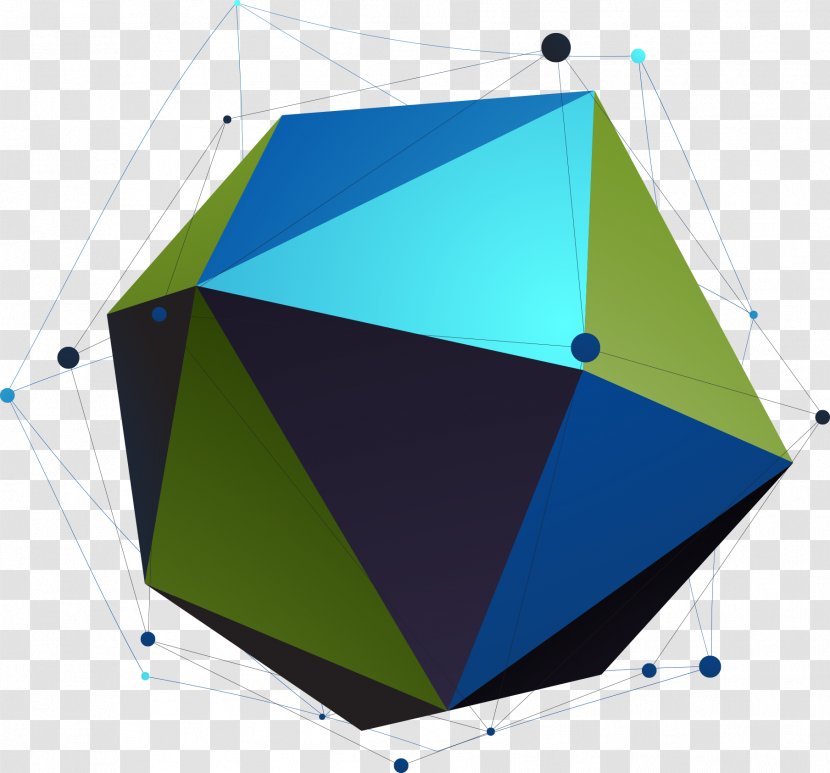 Solid Geometry Three-dimensional Space Euclidean Vector - Area - Fidget Cube Transparent PNG