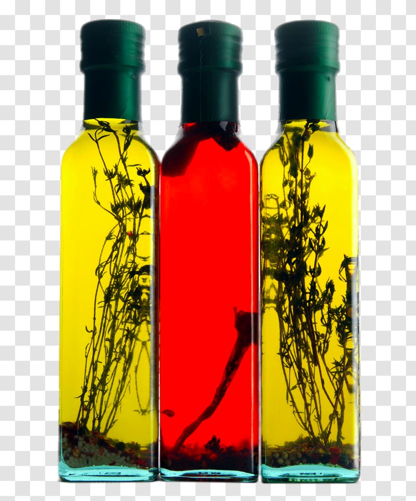 Olive Oil Cooking Bottle - Chili Pepper - Three Bottles Of An Transparent PNG