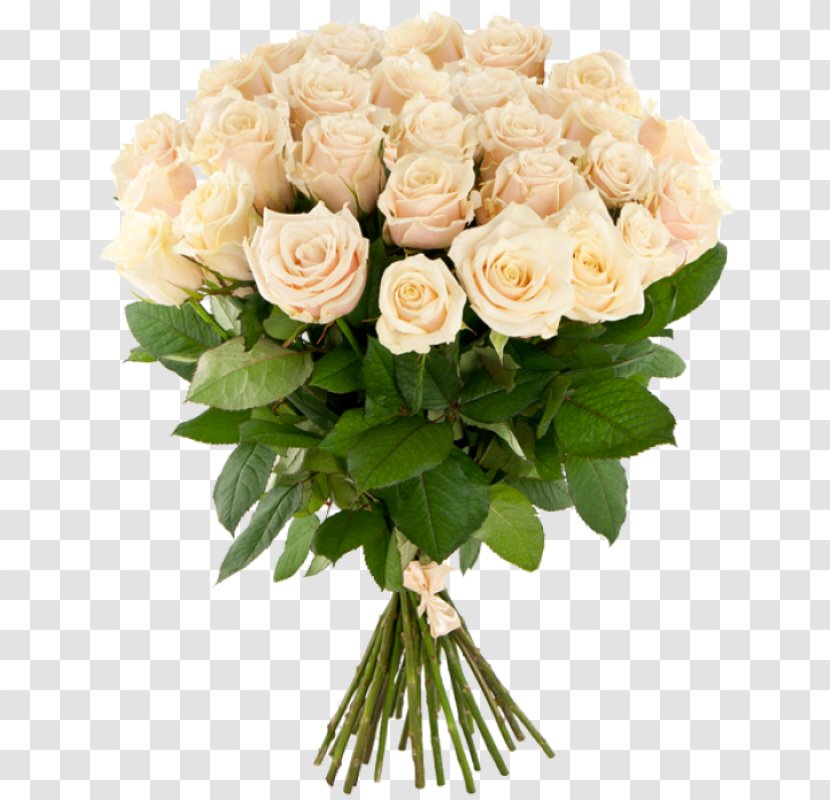 Flower Bouquet Garden Roses Delivery - Rosa Centifolia Transparent PNG