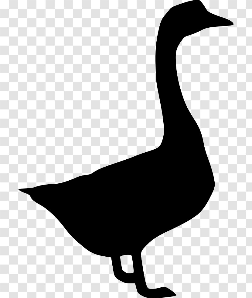 Goose Clip Art Transparency - Waterfowl - Geese Silhouette Clipart Transparent PNG
