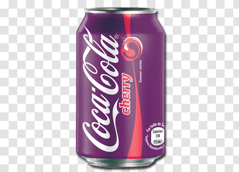 Coca-Cola Cherry Fizzy Drinks Diet Coke - Cocacola Zero Sugar - Coca Cola Transparent PNG