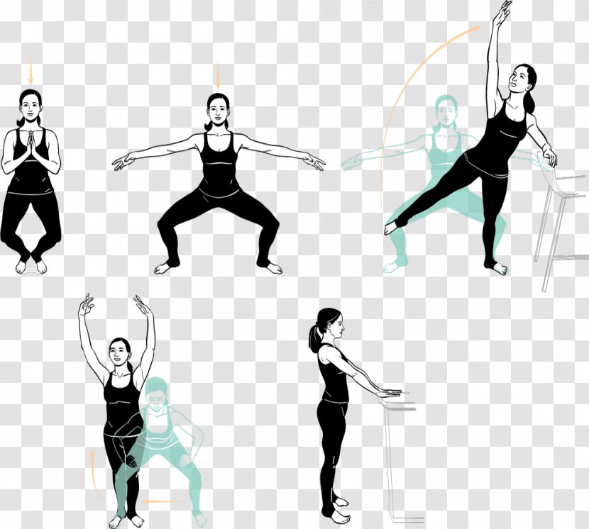 Performing Arts Cartoon Silhouette Illustration Physical Fitness - Shoe Transparent PNG