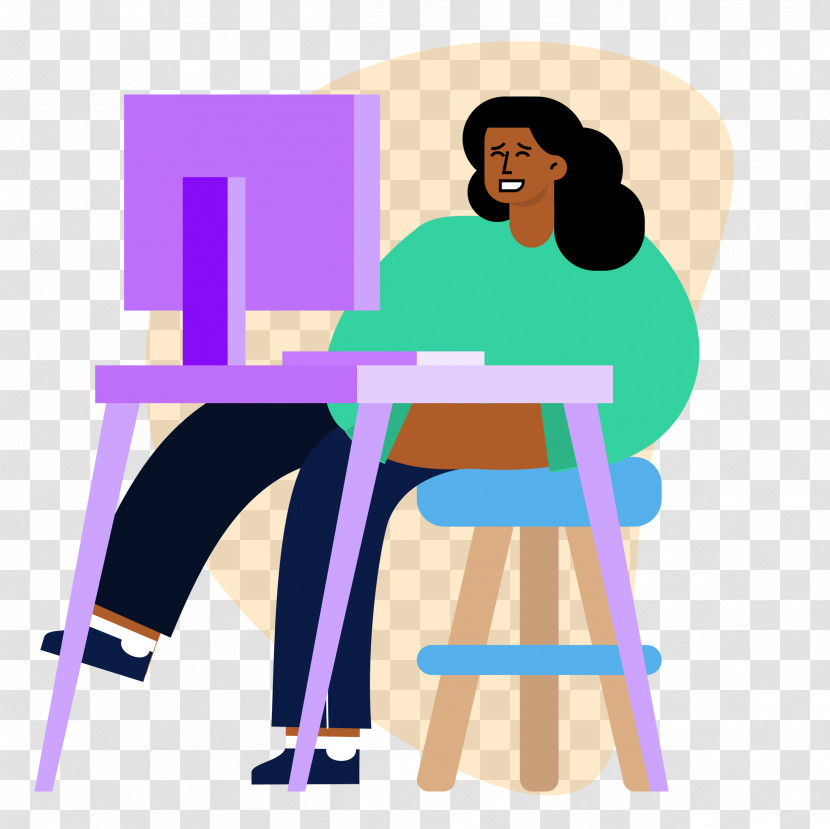 Working Work Desk Transparent PNG