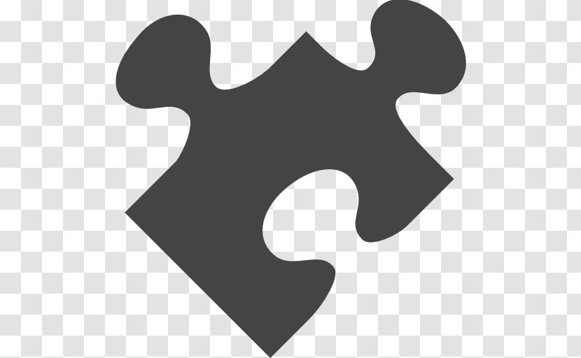Jigsaw Puzzles Computer Software Clip Art - Silhouette Transparent PNG