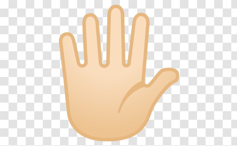 Thumb Middle Finger Emoji - Human Skin Color Transparent PNG