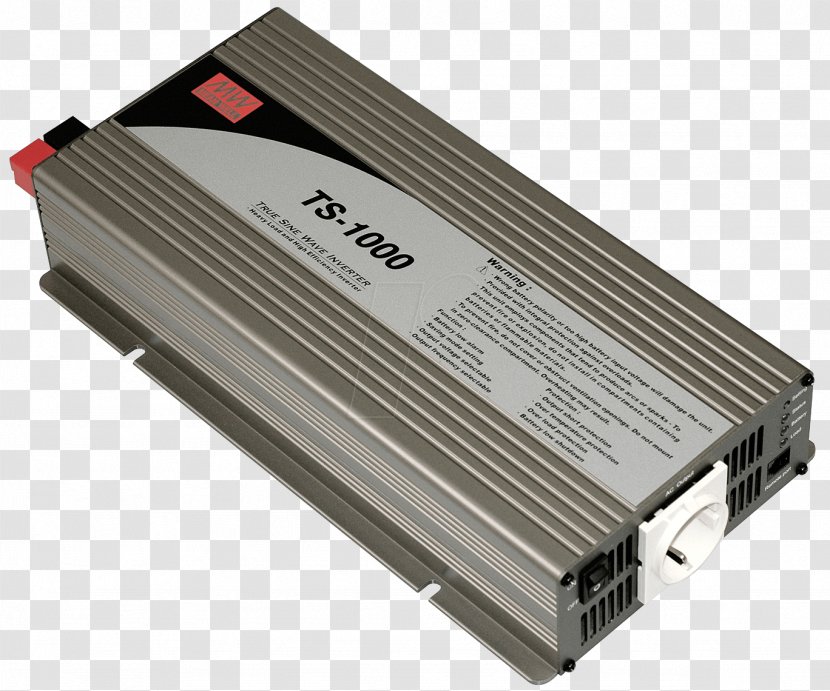 Power Inverters Electronics MEAN WELL Enterprises Co., Ltd. Volt Convertidor De Potencia - Sinusleistung Transparent PNG