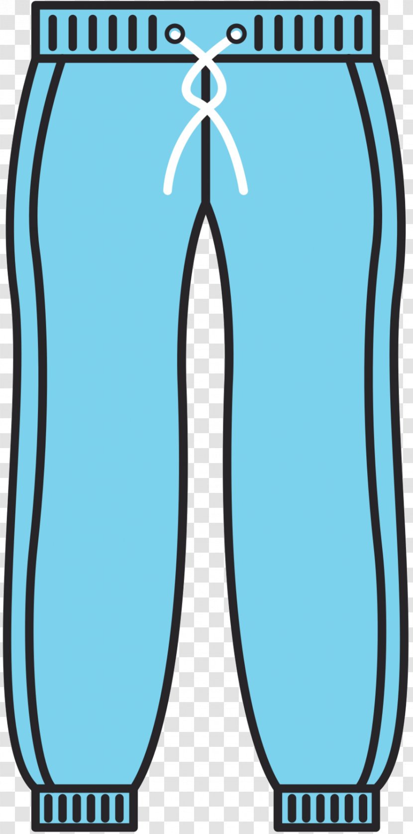 Shoe Clip Art Product Design Line - Swimsuit - Azure Transparent PNG