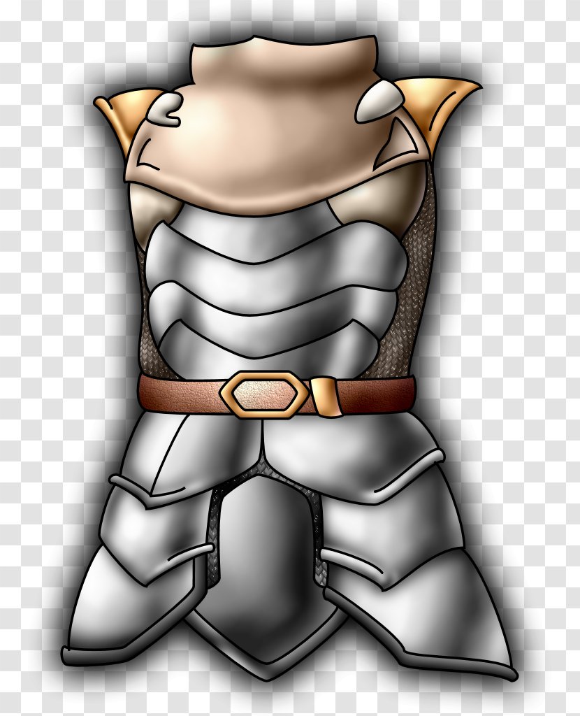 Cuirass Cartoon Character Fiction - Arm Transparent PNG