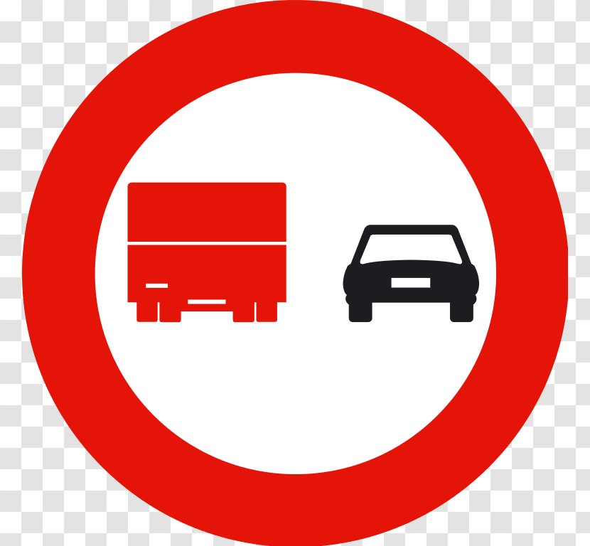 Traffic Sign Truck Senyal Yield Warning - Segnaletica Stradale In Spagna - Road Signal Transparent PNG