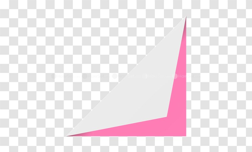 Triangle Pink M - Rtv Transparent PNG