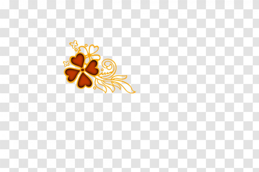Flower Desktop Wallpaper Petal Body Jewellery Font - Computer - Gold Leaf Transparent PNG