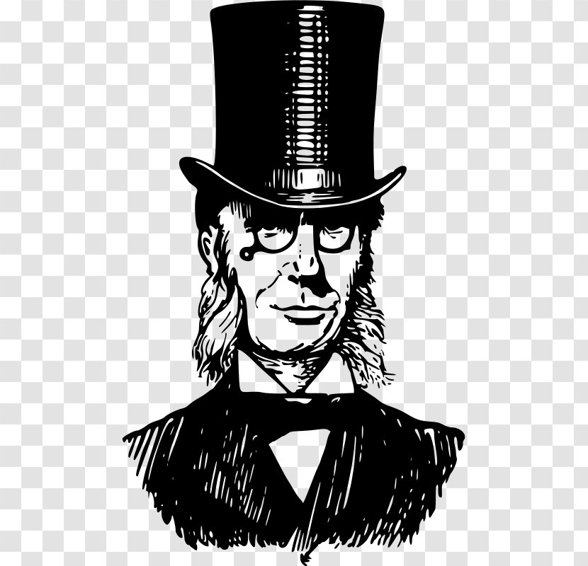 Top Hat Clip Art - Drawing - Gentleman Transparent PNG