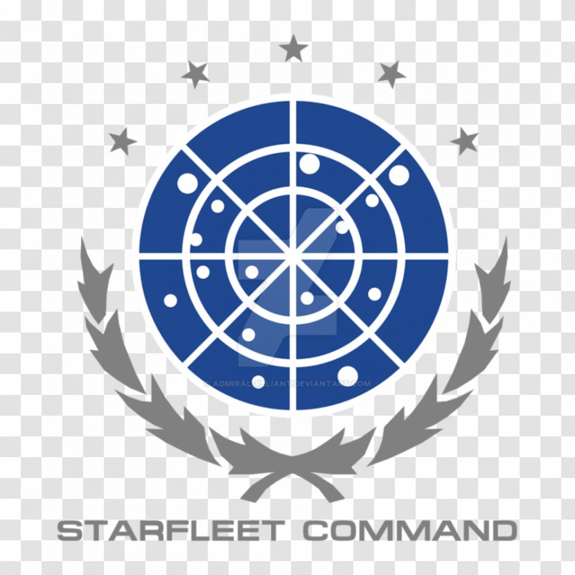 United Federation Of Planets Star Trek Starfleet Logo Earth - Blue - Air Tram Transparent PNG
