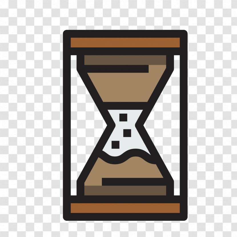 Hourglass Clock Icon - Time - Gray Transparent PNG