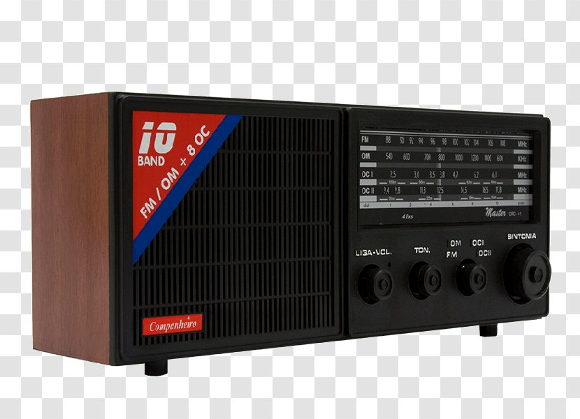 Radio Receiver Shortwave Transistor FM Broadcasting - Technology Transparent PNG